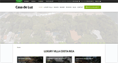 Desktop Screenshot of costaricaluxuryvilla.com